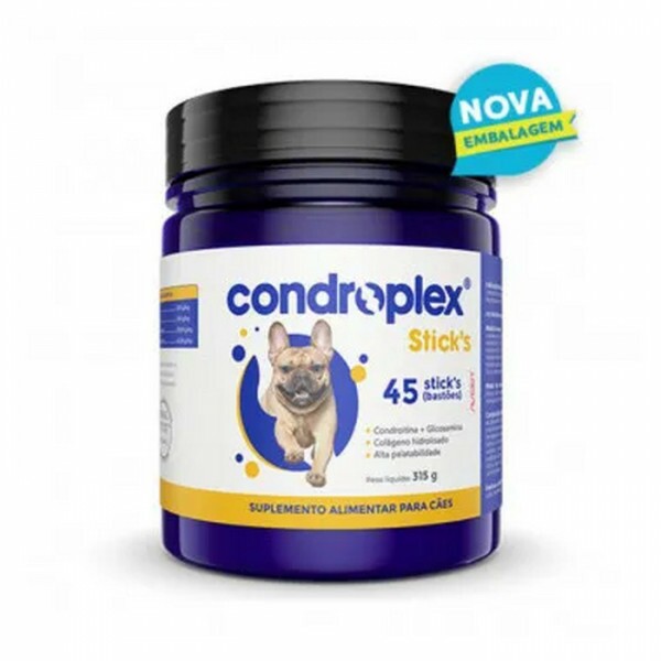 Suplemento Condroplex Stick's para Cães Avert Nutrientes Para Cartilagem 315 g