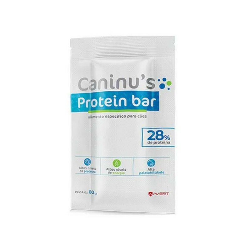 Medicamento Caninus Protein Bar 80g