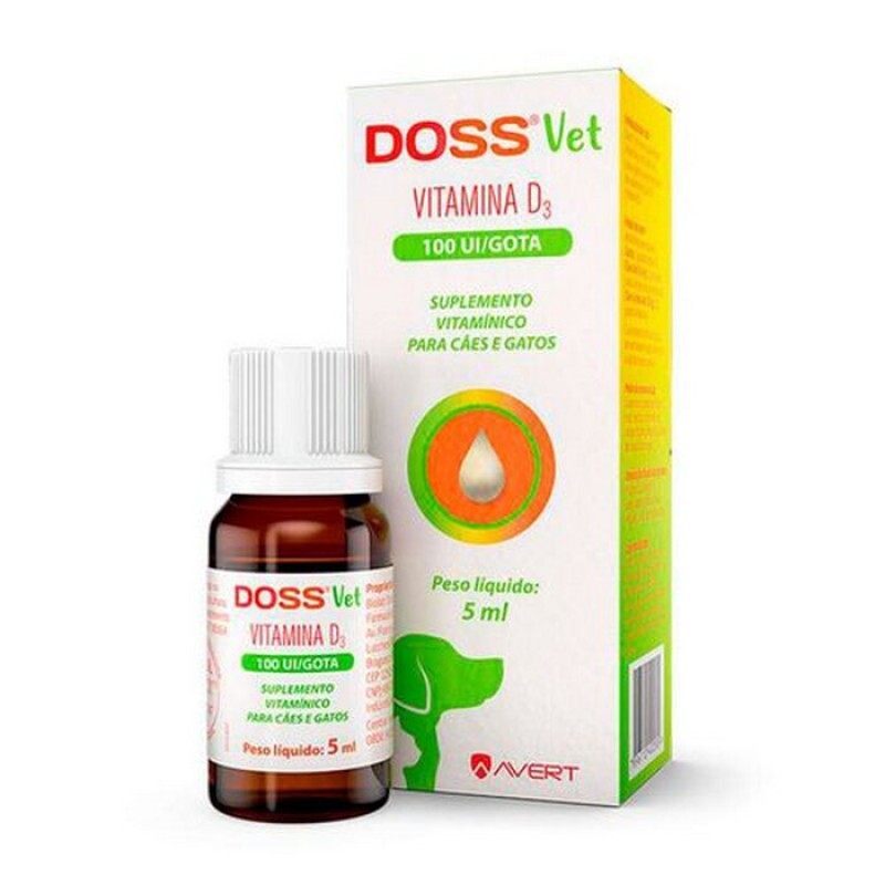 Suplemento Vitamínico para Cães e Gatos Doss Vet 5ml