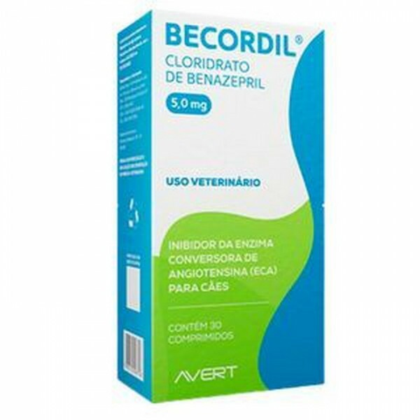 Anti-Hipertensivo Avert Becordil Avert 5,0 mg com 30 Comprimidos
