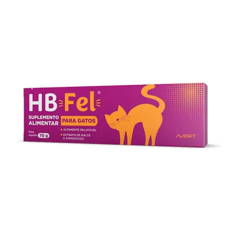 Suplemento Alimentar Avert HB Fel para Gatos 70g