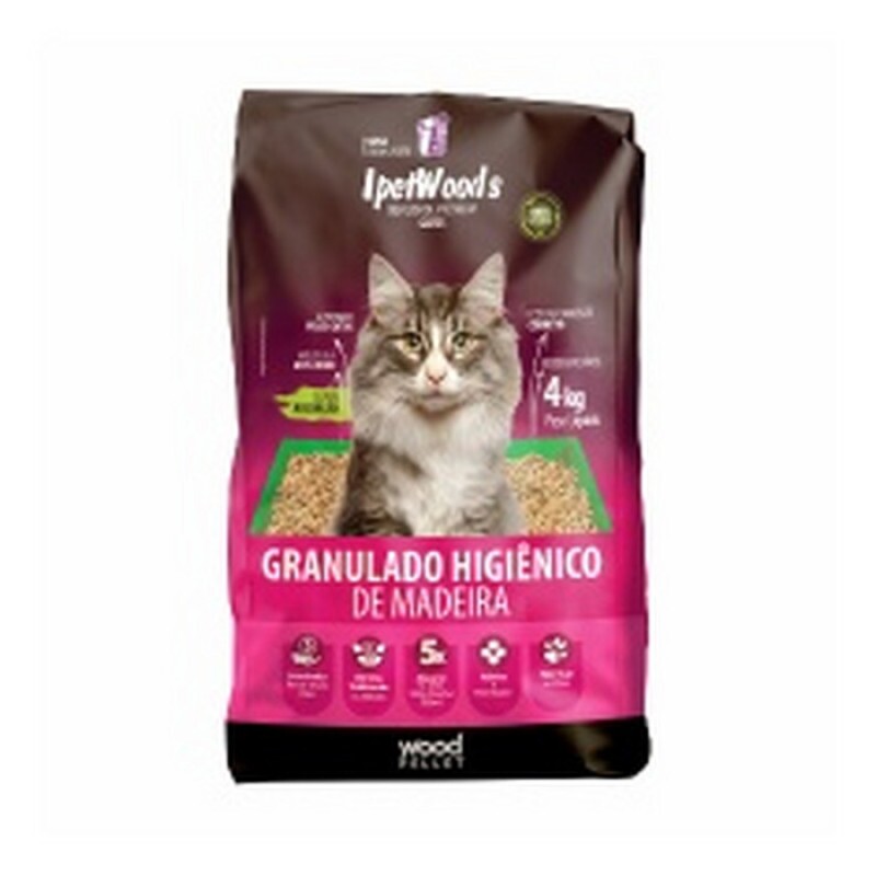 GRANULADO DE MADEIRA IPET 4KG