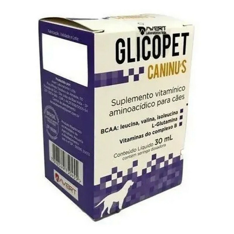 Suplemento Vitamínico Glicopet Caninus Avert 30ML
