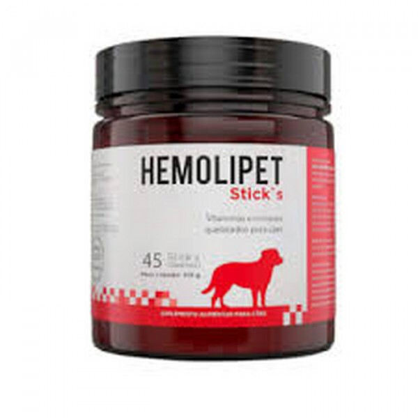 Suplemento Alimentar Avert Hemolipet Stick´s com 45 Bastões