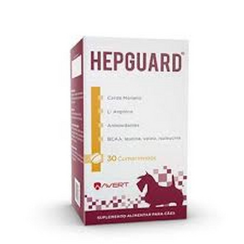 Suplemento Avert Hepguard para Cães - 30 Comprimidos
