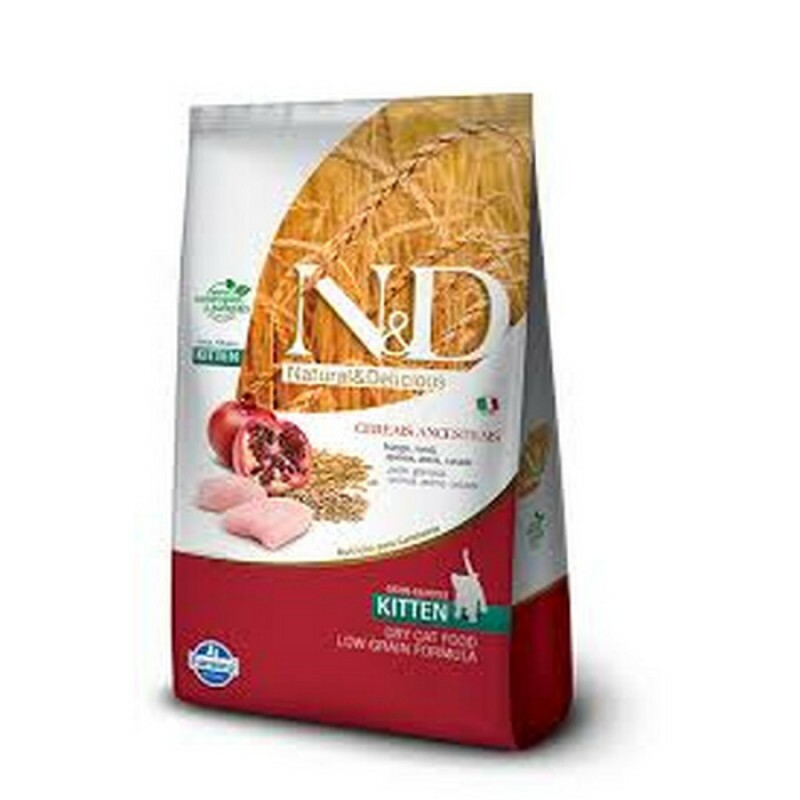 Ração N&D Ancestral Grain Gatos Filhotes Frango 400G