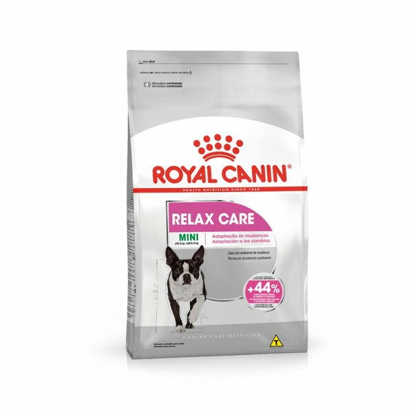 Ração Royal Canin Relax Care para Cães Adultos de Porte Mini a Partir de 10 Meses de Idade 2,5KG