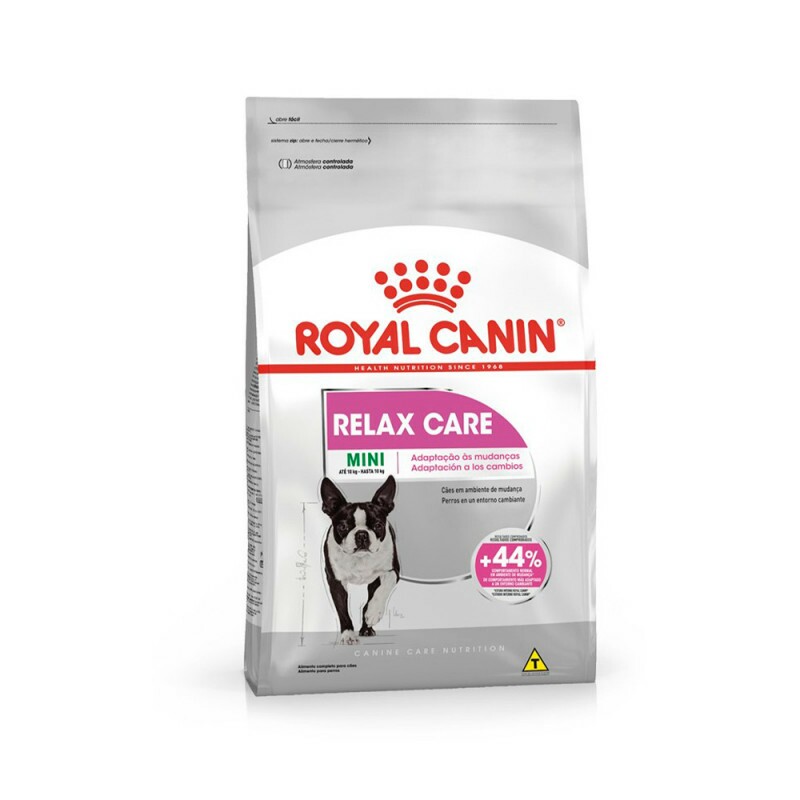 Ração Royal Canin Relax Care para Cães Adultos de Porte Mini a Partir de 10 Meses de Idade 2,5KG