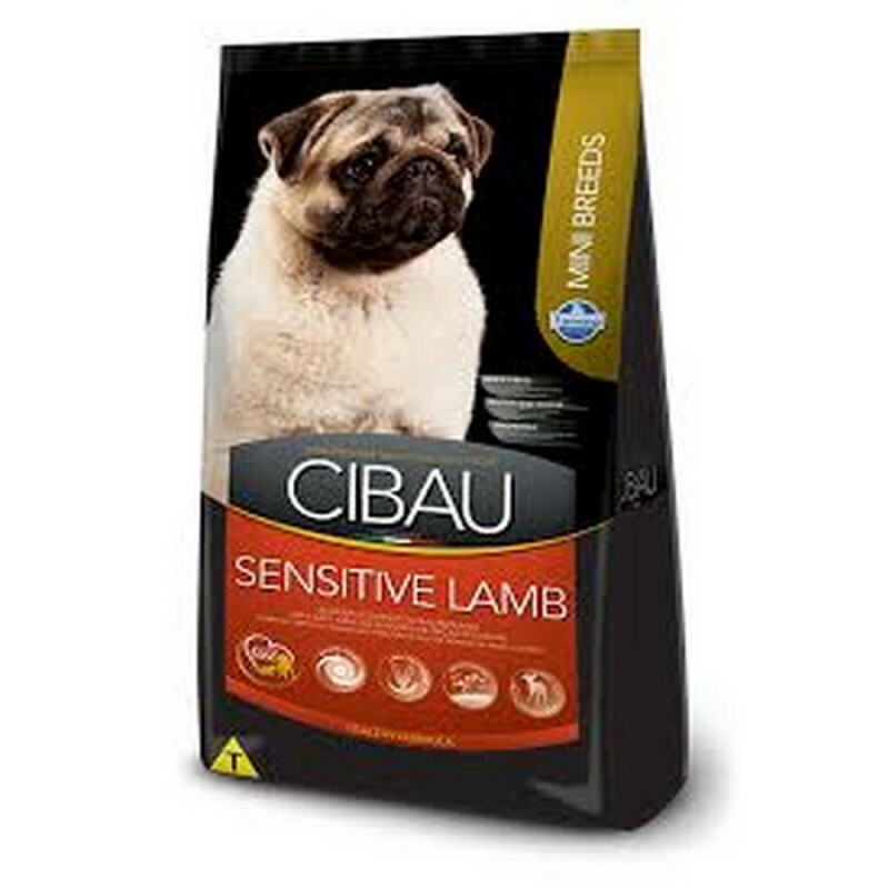 Ração Seca Farmina Cibau Mini Breeds Sensitive Lamb para Cães Adultos Sensíveis de Raças Pequenas 3KG
