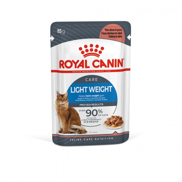 Ração Úmida Royal Canin Sachê Light para Gatos Adultos 85 g