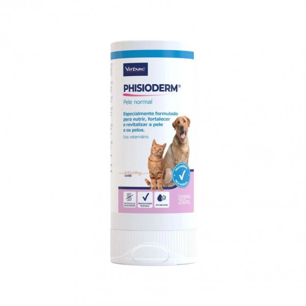 Shampoo Virbac Phisioderm Pele Normal 250ml