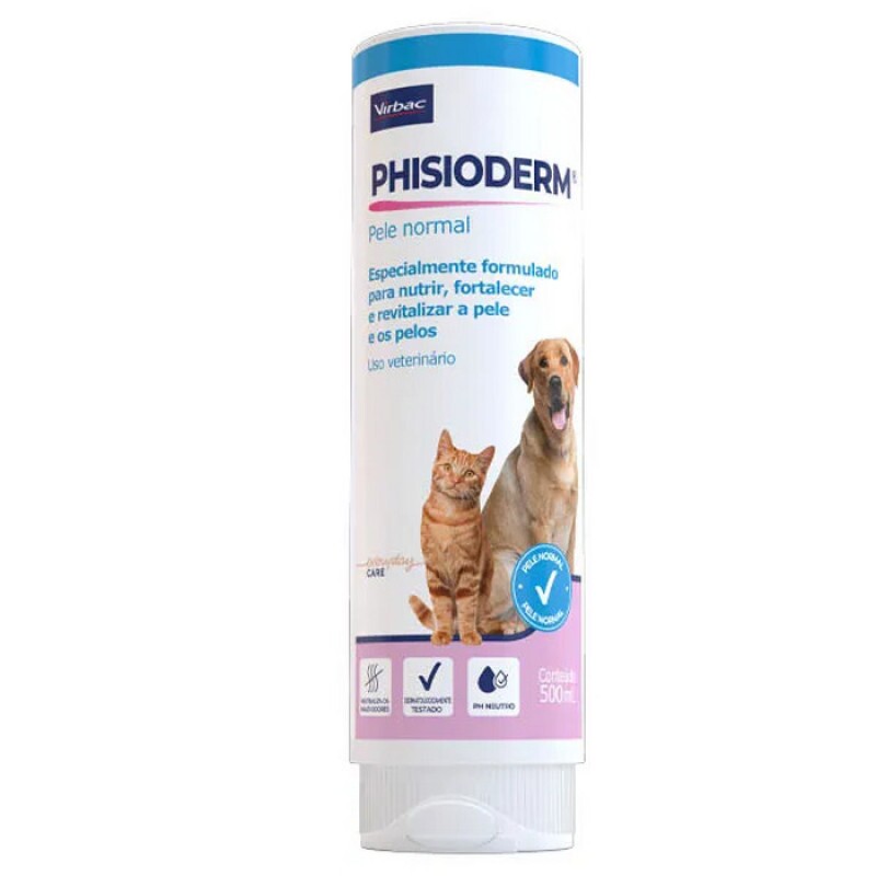 Shampoo Virbac Phisioderm Pele Normal 500ML