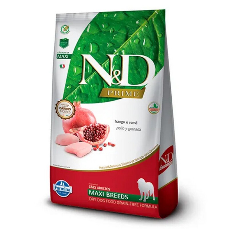 Ração N&D Prime Cães Adultos Maxi Frango 10,1 kg