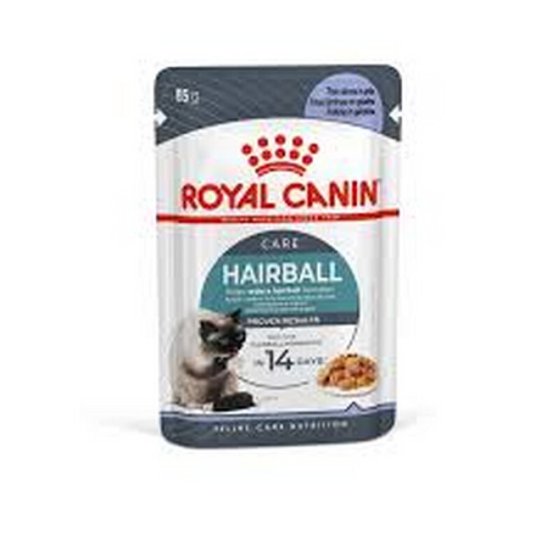 Ração Úmida Royal Canin Gatos Sache Hairball Care Wet 85g 