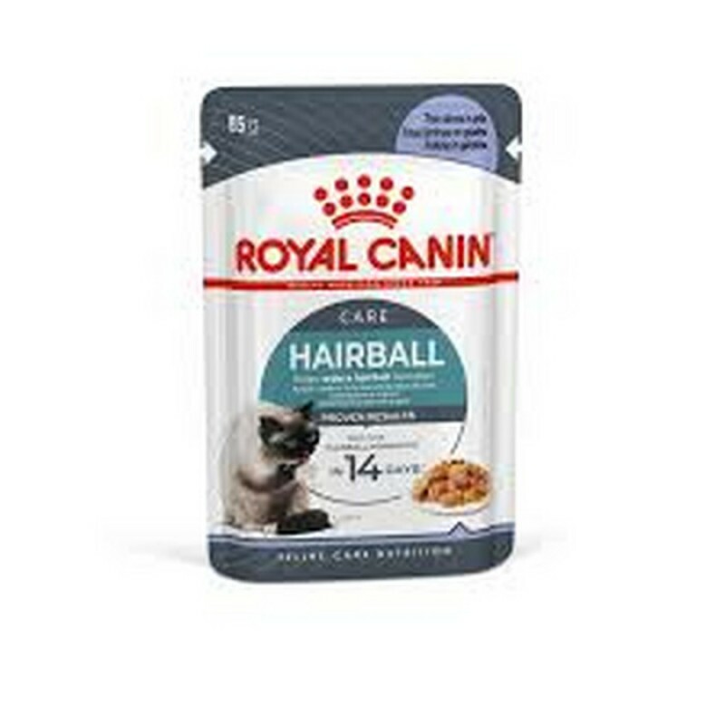 Ração Úmida Royal Canin Gatos Sache Hairball Care Wet 85g 