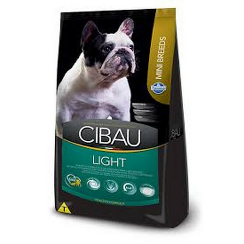 Ração Cibau Mini Breeds Light para Cães Adultos de Raças Pequenas 1KG