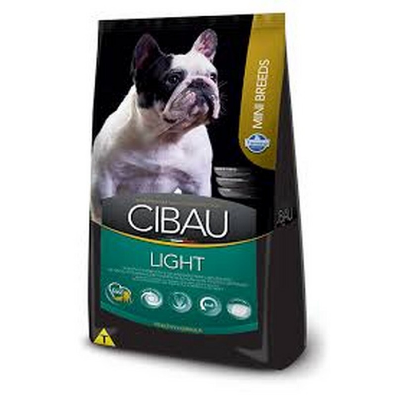 Ração Cibau Mini Breeds Light para Cães Adultos de Raças Pequenas 3KG