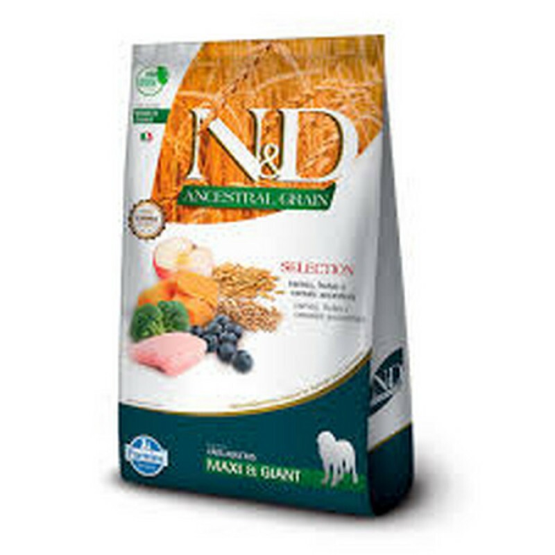 Ração N&D Ancestral Grain Selection Cães Adultos Raças Grandes e Gigantes 15 kg