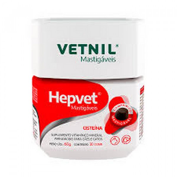 Hepvet Mastigáveis 30 comprimidos