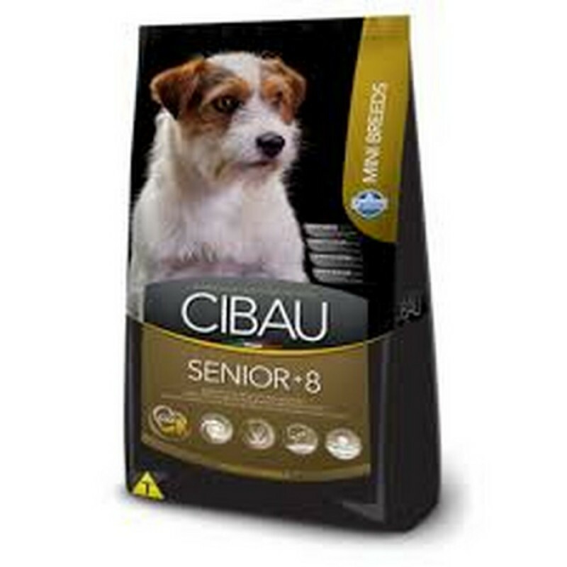 Ração Cibau Mini Breeds 8+ Senior para Cães Adultos de Raças Pequenas 3KG