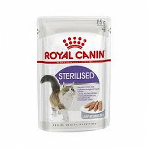 Royal Canin Sterilised Cat - Alimento em Patê para Gato Esterilizado 85 g