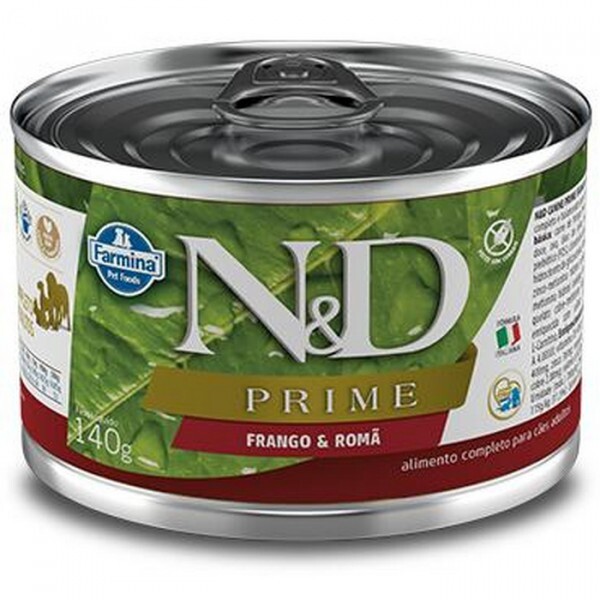 Ração Úmida N&D Prime para Cães Adultos Sabor Frango e Romã 140g