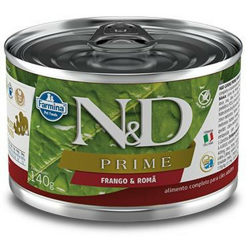 Ração Úmida N&D Prime para Cães Adultos Sabor Frango e Romã 140g