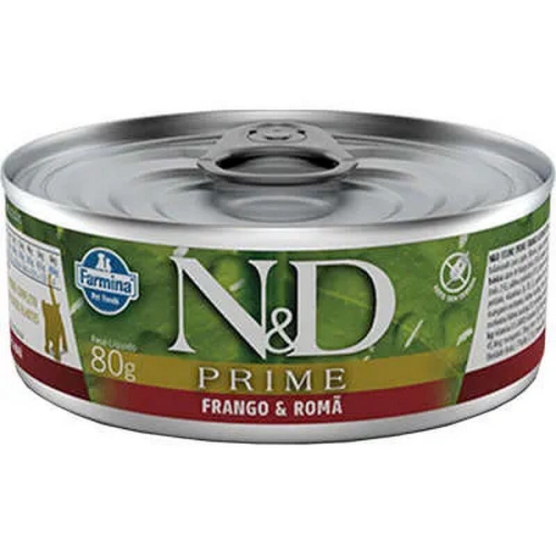 Ração Úmida ND Wet Prime Feline Frango Kitten - 80G