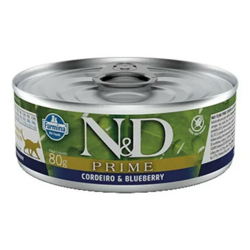 Ração Úmida N&D Prime Cães Cordeiro e Blueberry 80G