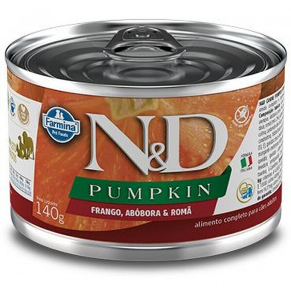 Ração Úmida N&D Pumpkin para Cães Adultos Sabor Frango, Abóbora e Romã 140g