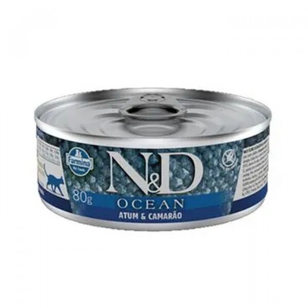 ND WET FELINE OCEAN ATUM E CAMARÃO 80 g