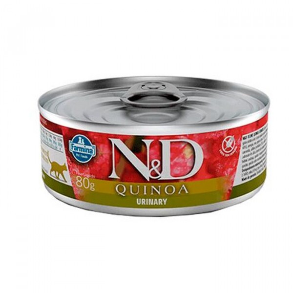 Ração Úmida N&D Quinoa Gatos Adultos Urinary 80 g