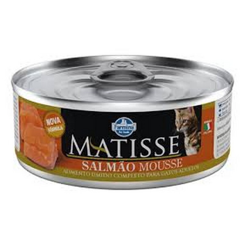 Ração Úmida Matisse Mousse Gatos Adultos Salmão 85 g