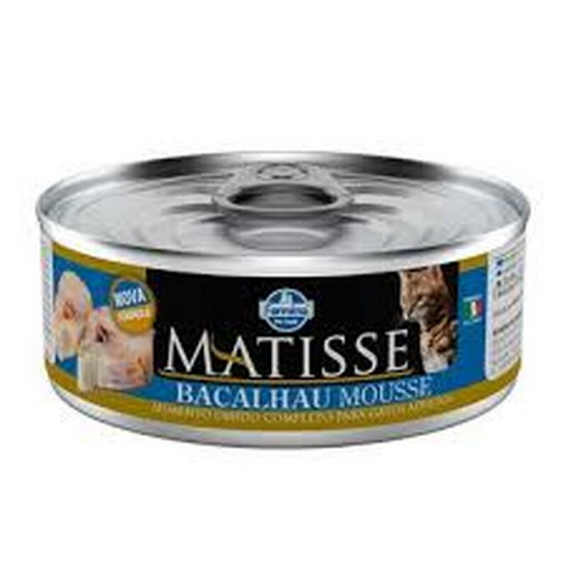 Ração Úmida Matisse Mousse Gatos Adultos Bacalhau 85 g