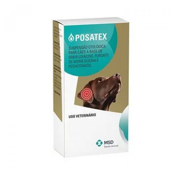 Posatex Suspensão Otológica para Cães 17,5 ml Posatex Suspensão Otológica para Cães 17,5 ml