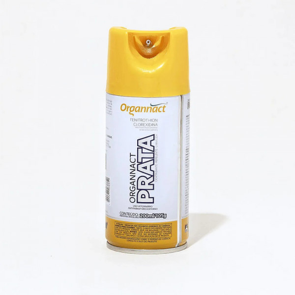 Organnact Prata Spray Antiparasitário 200 ml
