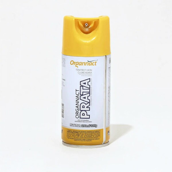 Organnact Prata Spray Antiparasitário 200 ml