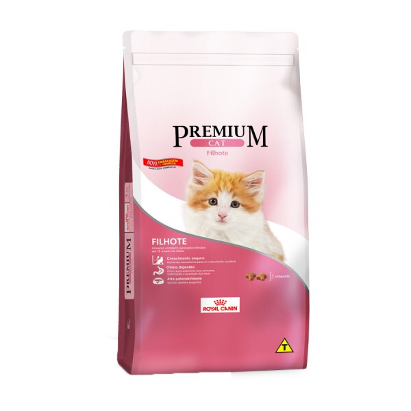 Ração Royal Canin Premium Cat para Gatos Filhotes 10,1 KG 