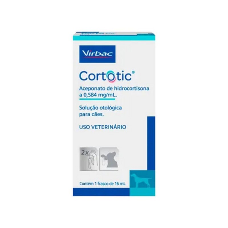 Cortotic Solução Otológica Virbac 16 ml