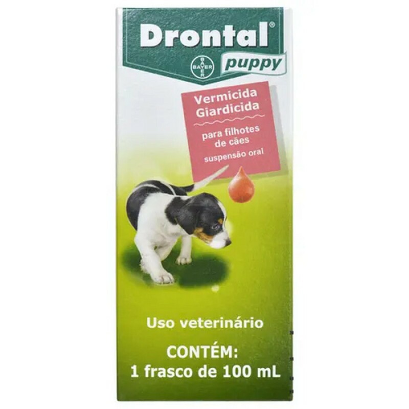 Vermífugo Drontal Puppy para Cães 100ML
