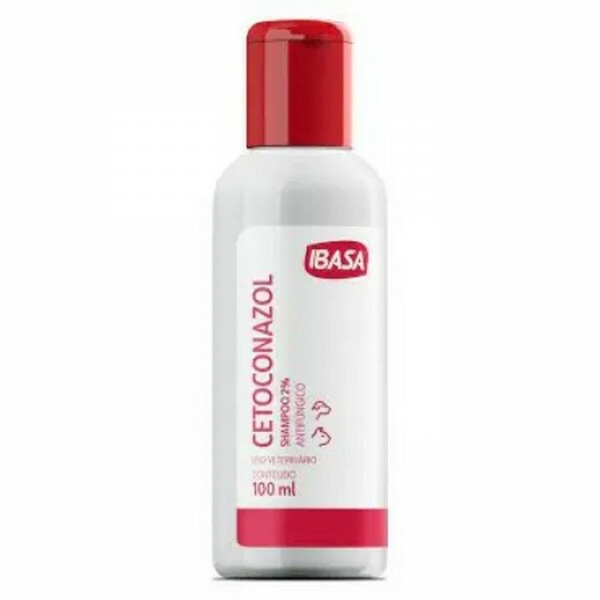 Cetoconazol Shampoo 2% Ibasa para Cães e Gatos 100 ml