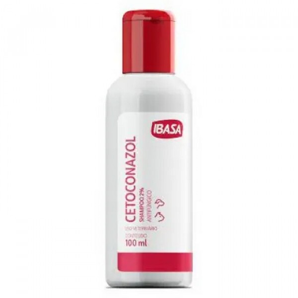 Cetoconazol Shampoo 2% Ibasa para Cães e Gatos 100 ml