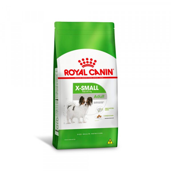 Ração Royal Canin X-Small Cães Adultos Porte Mini 2,5kg