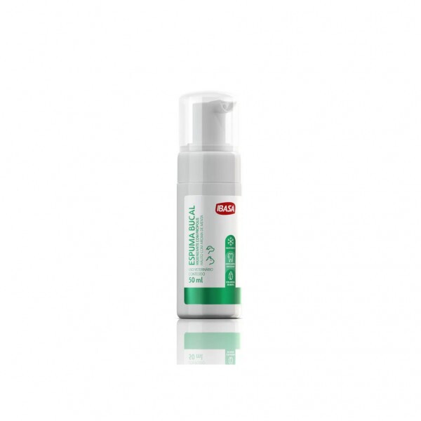 spuma Bucal Higienizador Cães e Gatos Ibasa 50 ml