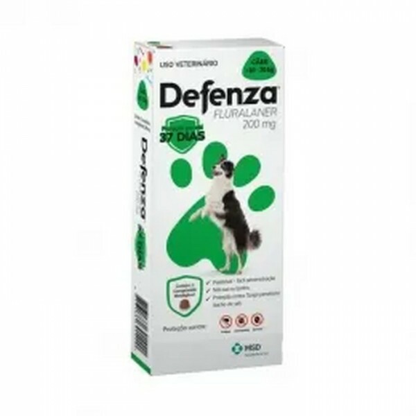 Defenza Antipulgas e Carrapatos para Cães de 10 a 20kg 1 comprimido