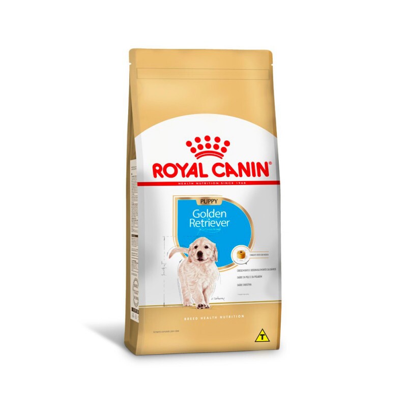 Ração Royal Canin Puppy Golden Retriever para Cães Filhotes 10,1KG - UN
