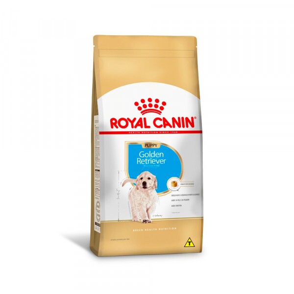Ração Royal Canin Puppy Golden Retriever para Cães Filhotes 10,1KG - UN