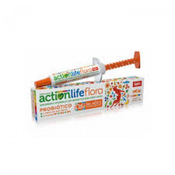 Suplemento Vitamínico Spin Pet Actionlife Flora Probiótico para Cães e Gatos 6G 