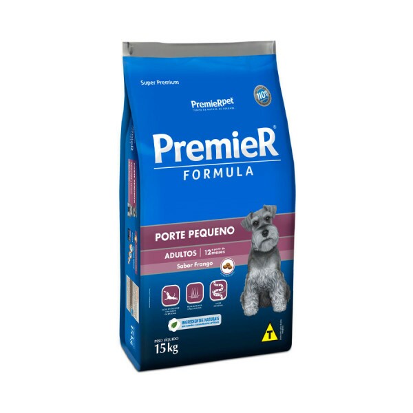 Ração Premier Formula Cães Adultos Raças Pequenas Frango 15KG