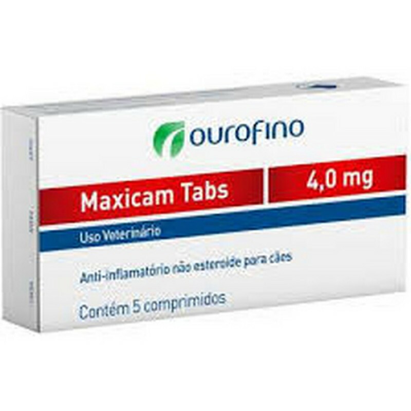 Anti-inflamatório Ouro Fino Maxicam Tabs - 4 mg